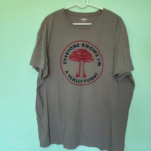 Old Navy Really Fungi Graphic Tee, Size XXL